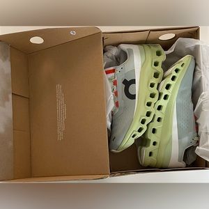 On Cloudmonster Glacier | Meadow Womens shoes, Size 9.5